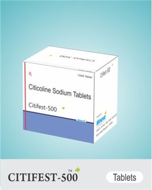 Citifest-500 Tablet Ingredients: Citicoline Sodium 500Mg