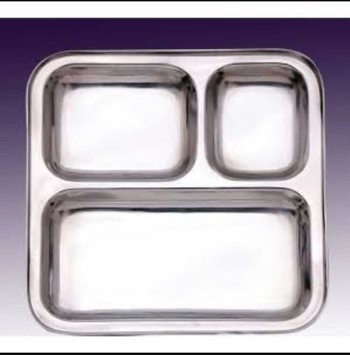 Silver S.S Four Corner Partition Plate