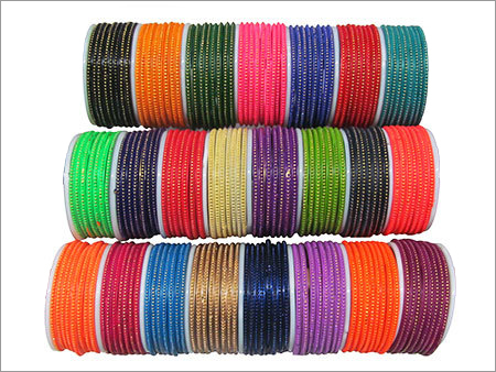 Colored Glass Bangles