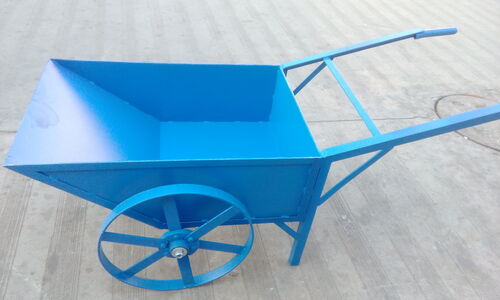 Mild Steel Double Wheel Barrow