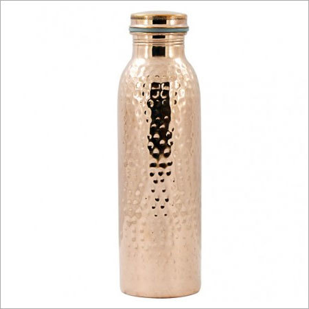 Hammered Copper Water Bottle