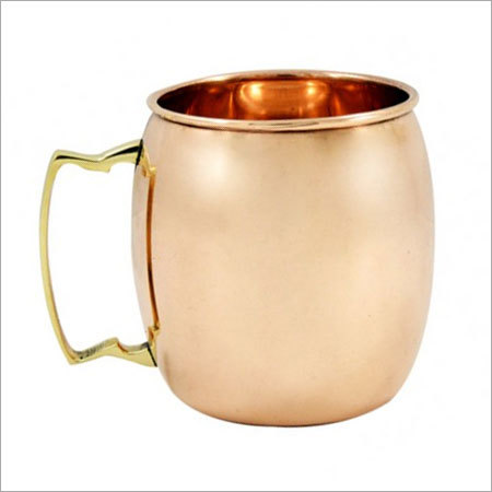 Solid Copper Moscow Mule Mugs