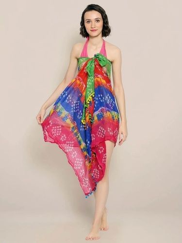 Poly chiffon Printed  Pareos&Sarongs