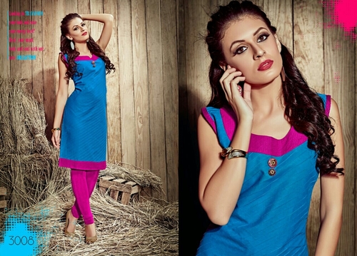 Golden Tulip Kurtis