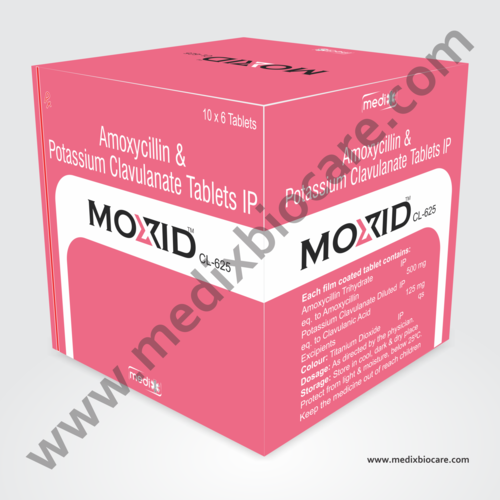 Amoxycillin and Potassium Clavulanate Tablets
