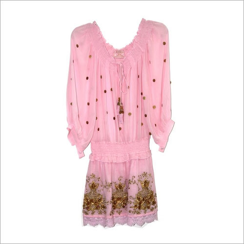 Delano Georgette light Pink