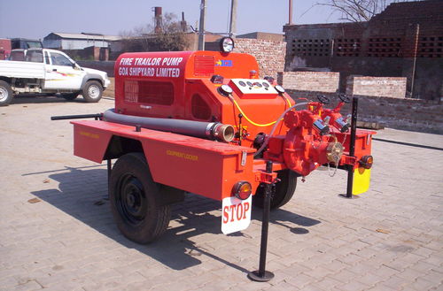 Fire Fighting Portable Pumps And Trailer Unit