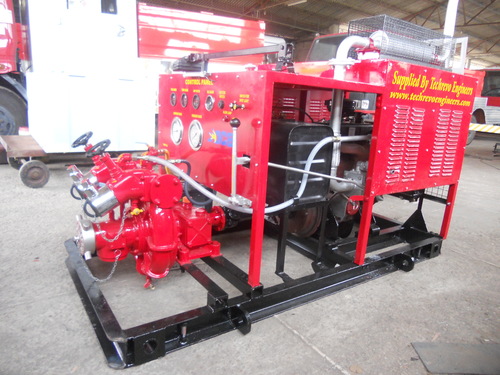Fire Fighting Portable Pumps And Trailer Unit