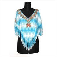 Viva Poncho Turq Patola