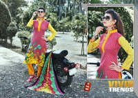 New Stylish Designer Karachi Cotton Dresses