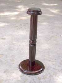 Handmade Medieval Armor Wooden Helmet Stand