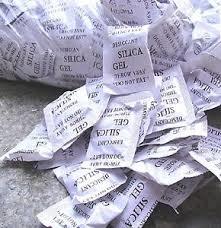 White Silica Gel Sachet