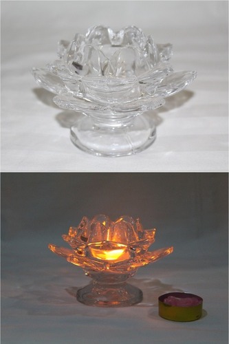 Diya in Lotus Shape