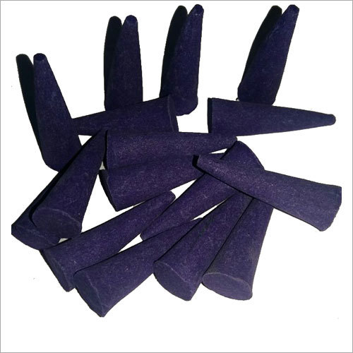 Raw Color Dhoop Cones