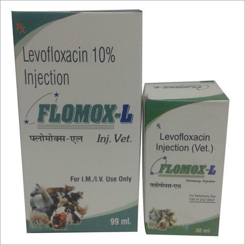 Flomox-L Levofloxacin 10% Injection Organic Medicine