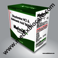 Dicyclomine HCL & Mefenamic Acid Tablets