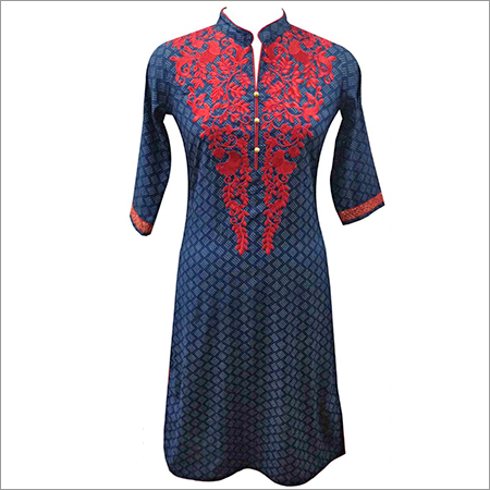 Designer Neck Kurtis