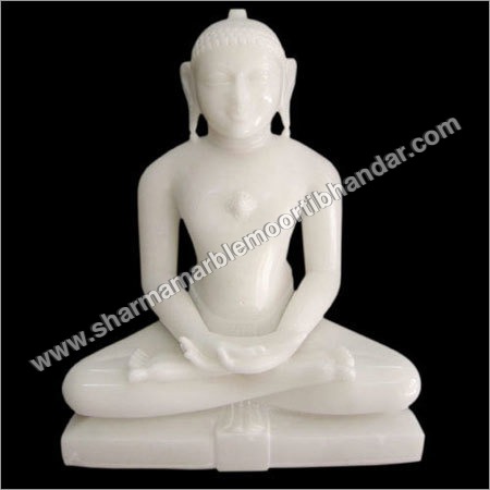 Lord Mahaveer Marble Sculpture