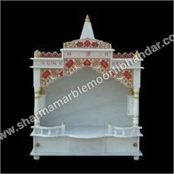 Painted White Marble Temple