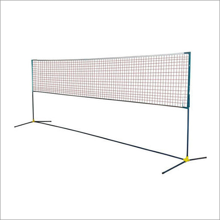 Blue And White Portable Badminton Net