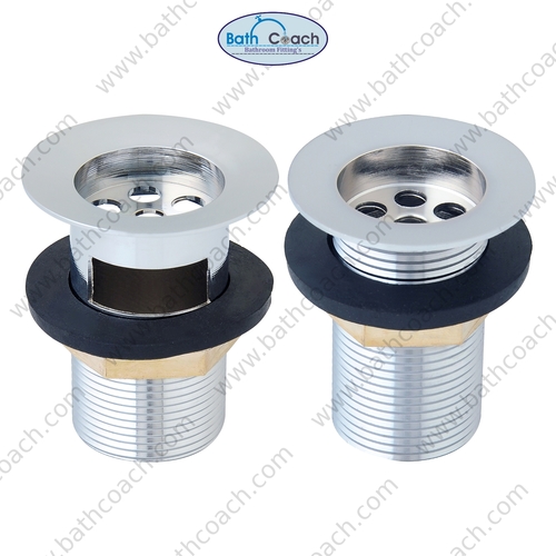 Waste Coupling - Brass with Rubber Washer, 76.2-127mm Length , Anti-Corrosive, High Durability for Industrial Bathroom Fitting Applications