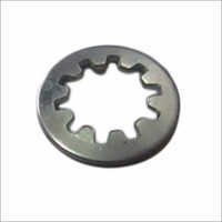 Silver Tooth Lock Washer