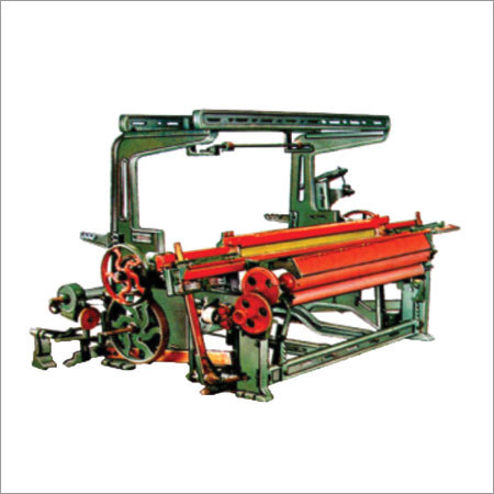 Red + Green Power Loom Machine