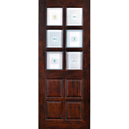 Glass Wooden Door