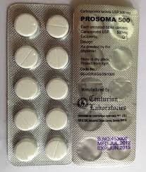 Prosoma 500mg - Muscle Relaxant with Generic Carisoprodol 500mg | Effective Relief for Musculoskeletal Pain