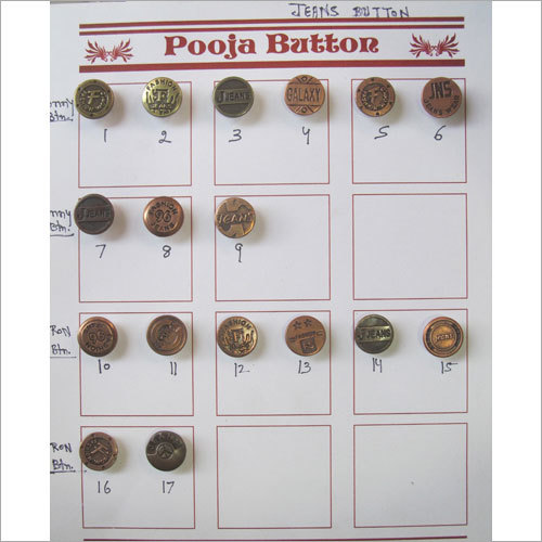 Fancy Alloy Buttons
