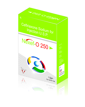 Nexef-O 250 Inj