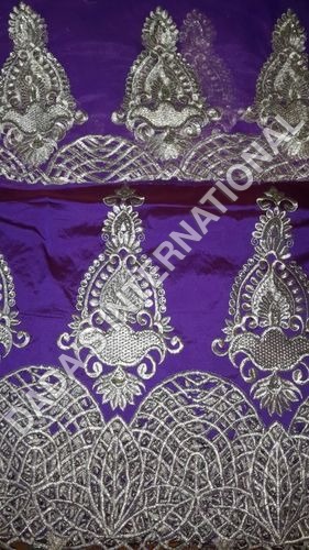 African Machine Made Silk George Fabric