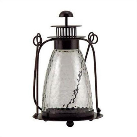 Tall Glass Lantern
