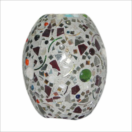Glass Mosaic Vases