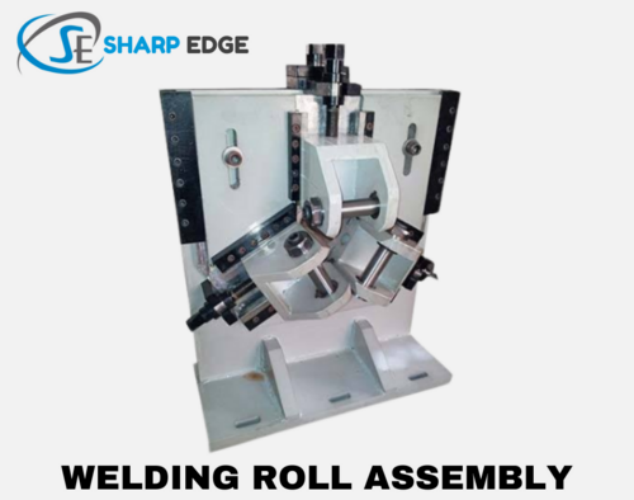 Welding Roll Assembly - Color: White