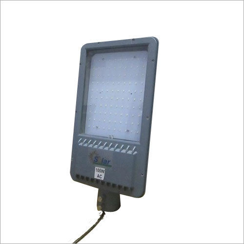 100W AC Street Light - Metal Construction Grey Color | Energy Efficient Automatic Switch 2 Years Warranty Sturdy Design