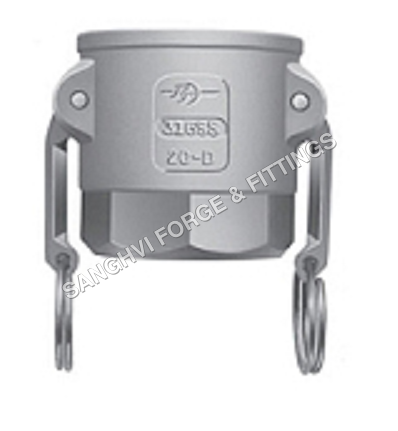 Stainless Steel Type B Female Coupler Male Thread