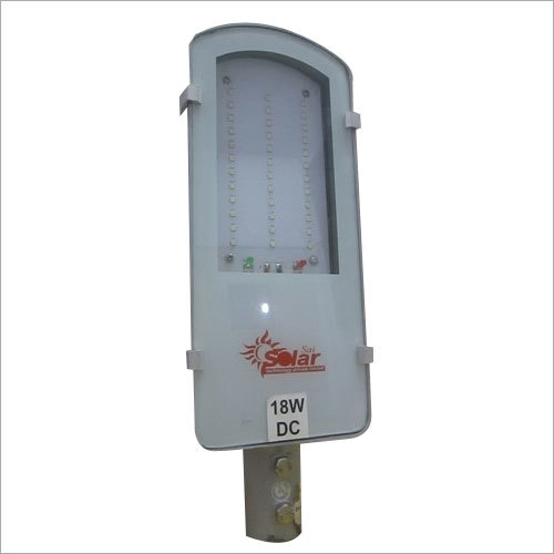 White 18W Solar Led Street Light