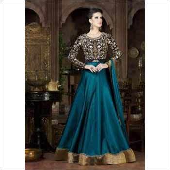 Teal Blue , Black.Fancy Designer Suit Decoration Material: Paint