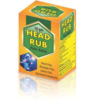 HEAD-RUB PAIN BALM
