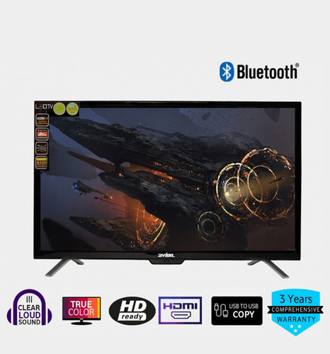 Black 32 Inch Hd Led Tv With Bluetooth/Mhl/Games