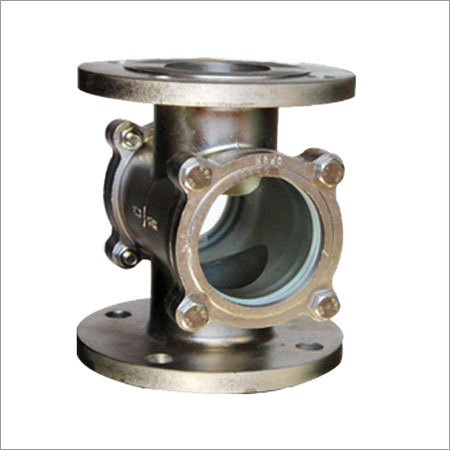 Double Window Sight Flow Indicator