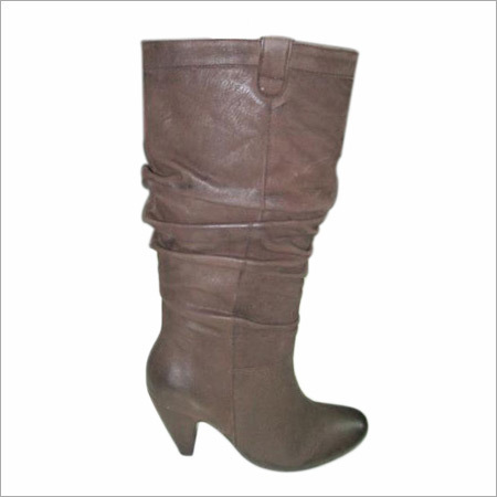 Ladies Leather Long Boots