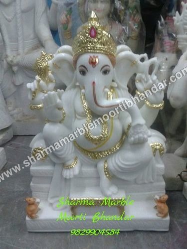 Marble Ganesh statue