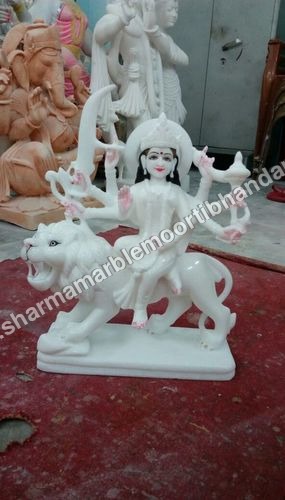 Marble Goddess Durga Statues
