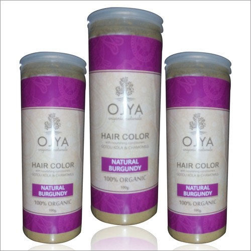 Burgundy Organic Hair Color Dye