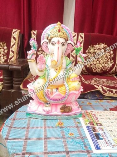 Ganesha Marble Statue