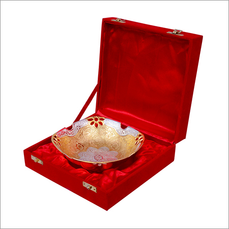 Gold Plated Decorative Brass Bowl