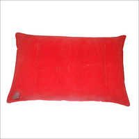 Inflatable Air Pillow - Pvc, 10x15 Inches, Red | Compact Storage, Durable Material, Easy Inflation, Lightweight Travel, Portable Comfort