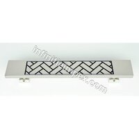 Brass Graphic Door Handle
